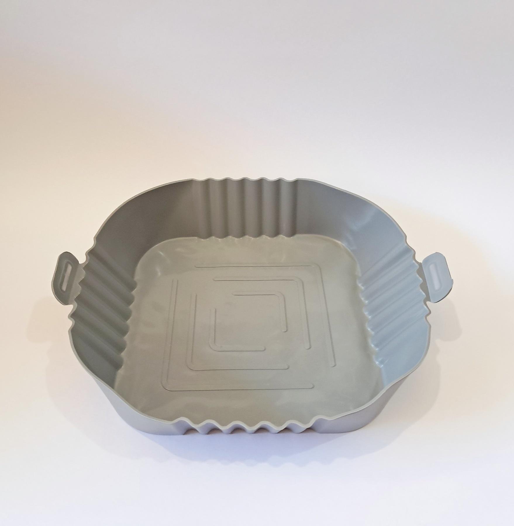 Форма силіконова для аерогрилю мультипечі ребриста 16,5 см Сірий (REN-121) - фото 3 Форма силіконова для аерогрилю мультипечі ребриста 16,5 см Сірий (REN-121) - фото 3