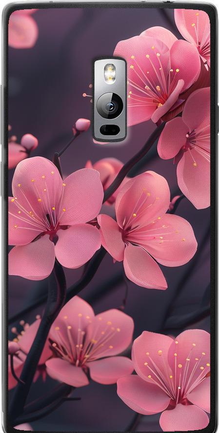 Чехол на OnePlus 2 Пурпурная сакура (6075u-386-42517)
