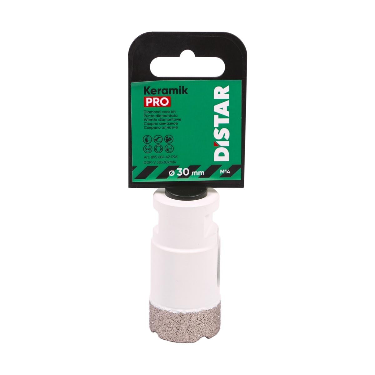 Сверло алмазное Distar 30x30xM14 Keramik Pro (89568442077)