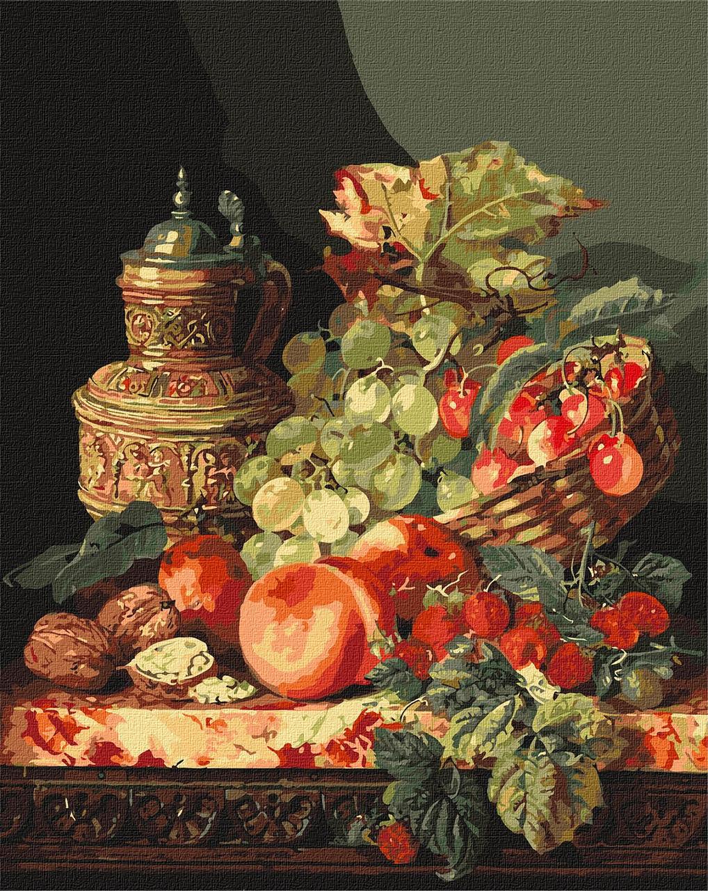 Картина по номерам Идейка Фруктовое разнообразие 40х50 см (КНО5669)