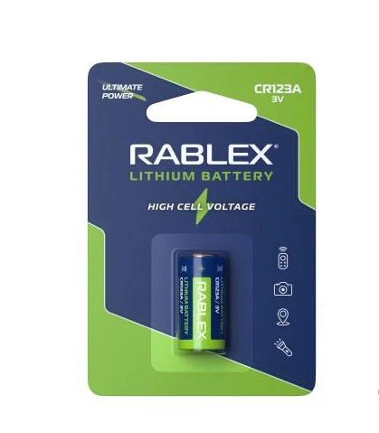 Батарейка Rablex CR 123A BLI 1 шт.