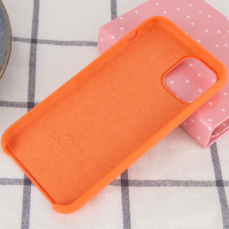 Противоударный Чехол Silicone Case AA для Apple iPhone 11 Pro 5.8" Оранжевый/Nectraine - фото 3