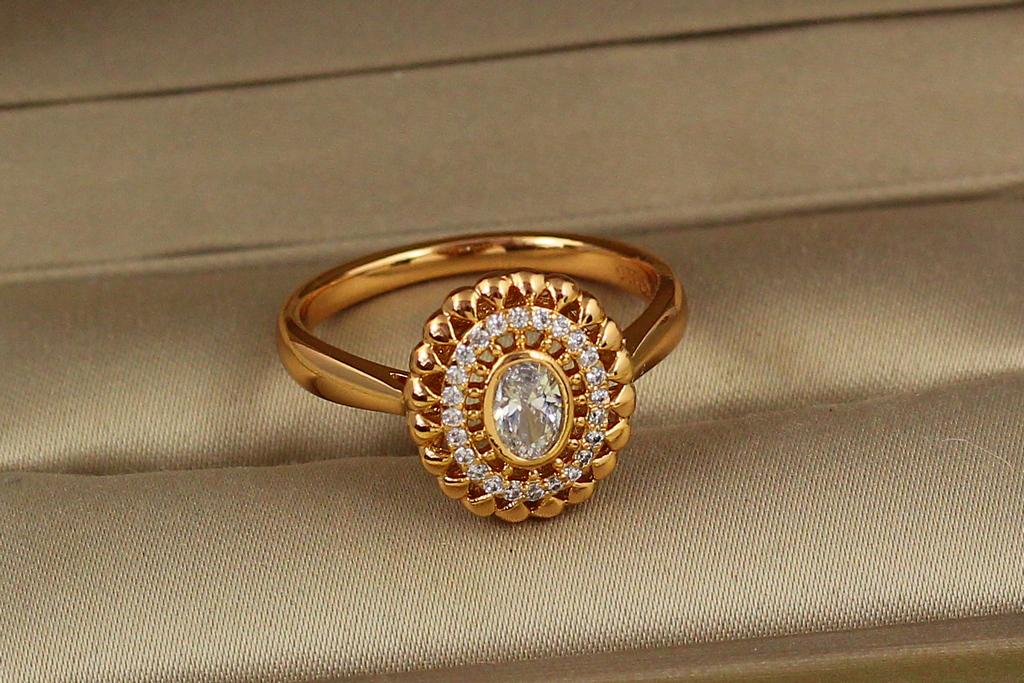 Кольцо Xuping Jewelry защита р. 20 Золотистый (27772974)