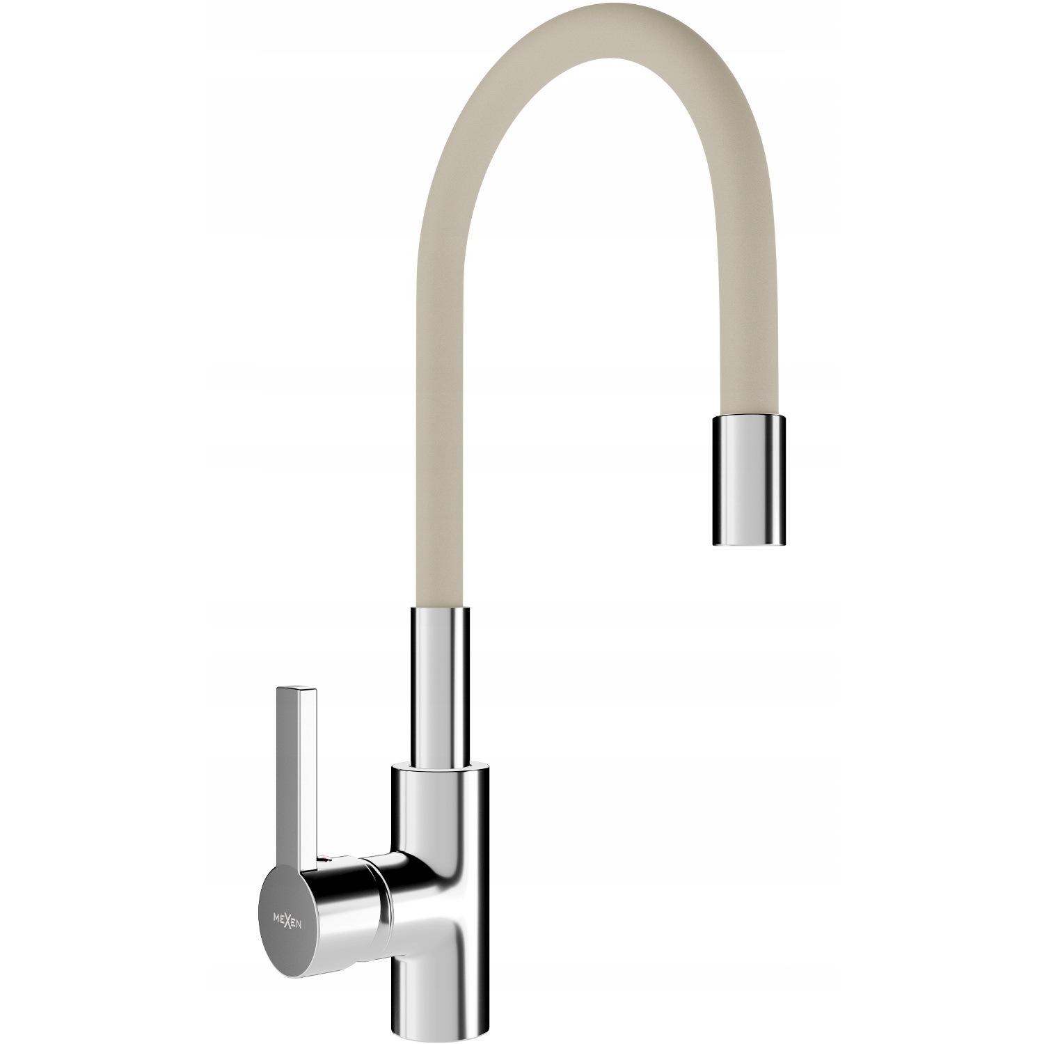 Смеситель для кухни Mexen Flex MEX-670900-09 с гибким изливом Бежевый (177317) Смеситель для кухни Mexen Flex MEX-670900-09 с гибким изливом Бежевый (177317)