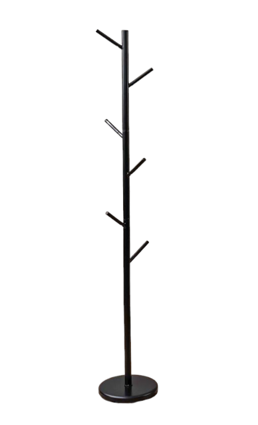 Вішалка кактус металева для одягу 28х28х168 см Чорний (DA14143K1) - фото 1