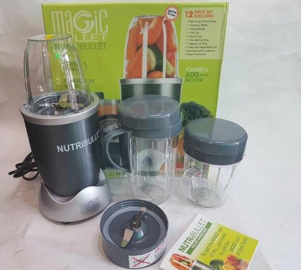 Блендер універсальний Magic Bullet Nutri Bullet 600 W Сірий (784779413) - фото 9