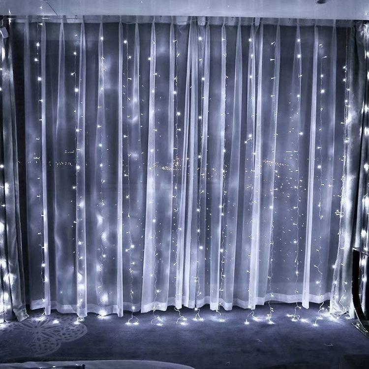 Гирлянда водопад новогодняя/светодиодная 240 LED 2x2 м Холодный белый
