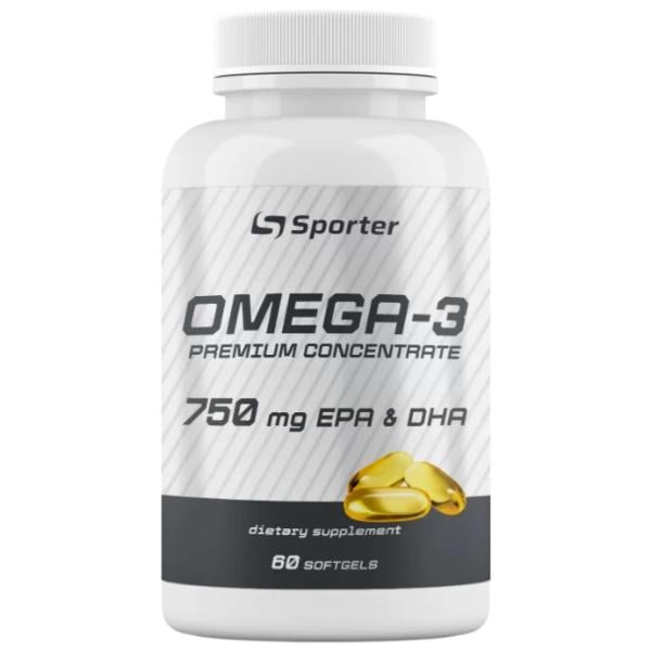 Омега для спорта Sporter Omega 3750 мг 60 капс. (000023814)