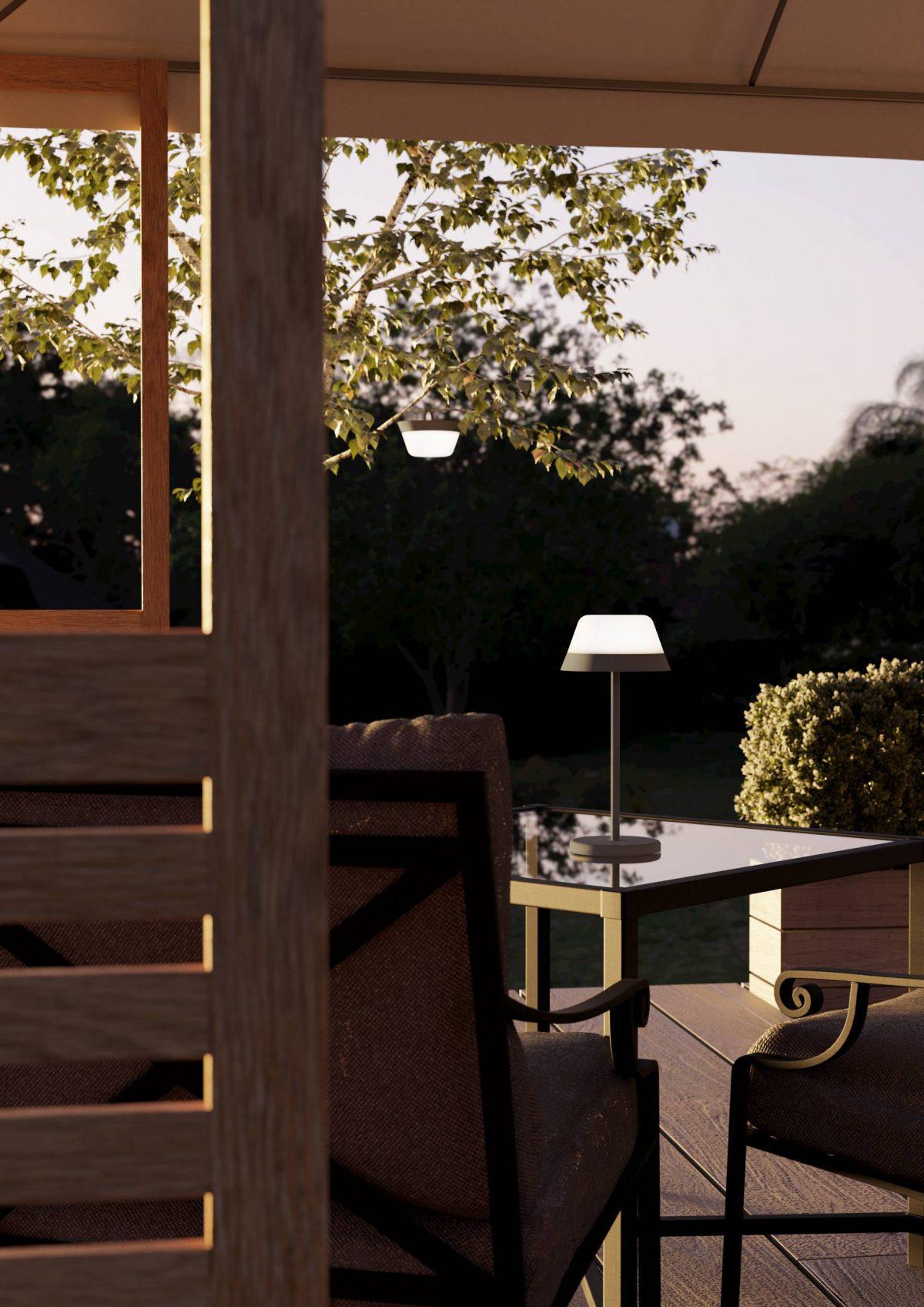 Настільна лампа MEGGIANO EGLO 900978 на акумуляторі (27304009) - фото 4 Настільна лампа MEGGIANO EGLO 900978 на акумуляторі (27304009) - фото 4