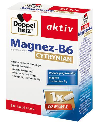 Дієтична добавка Doppelherz aktiv Магній-В6 цитрат таблетки 30 шт. (33545663) Дієтична добавка Doppelherz aktiv Магній-В6 цитрат таблетки 30 шт. (33545663)