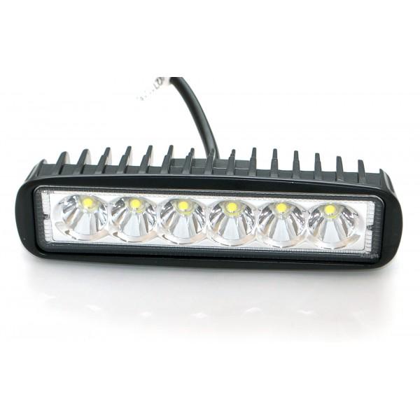 Светодиодная фара AllLight 07type 18 Вт 6chip Epistar spot 9-30 В