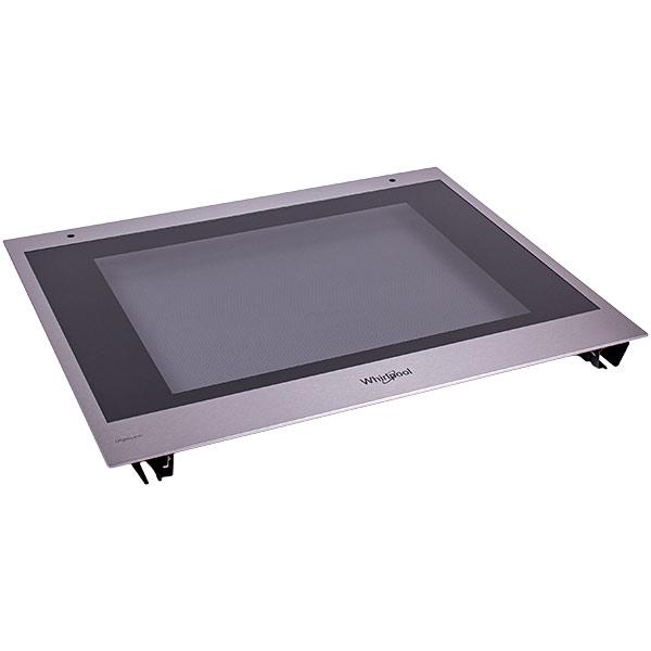 Стекло двери наружное для духовки Whirlpool C00535856 595x480 мм