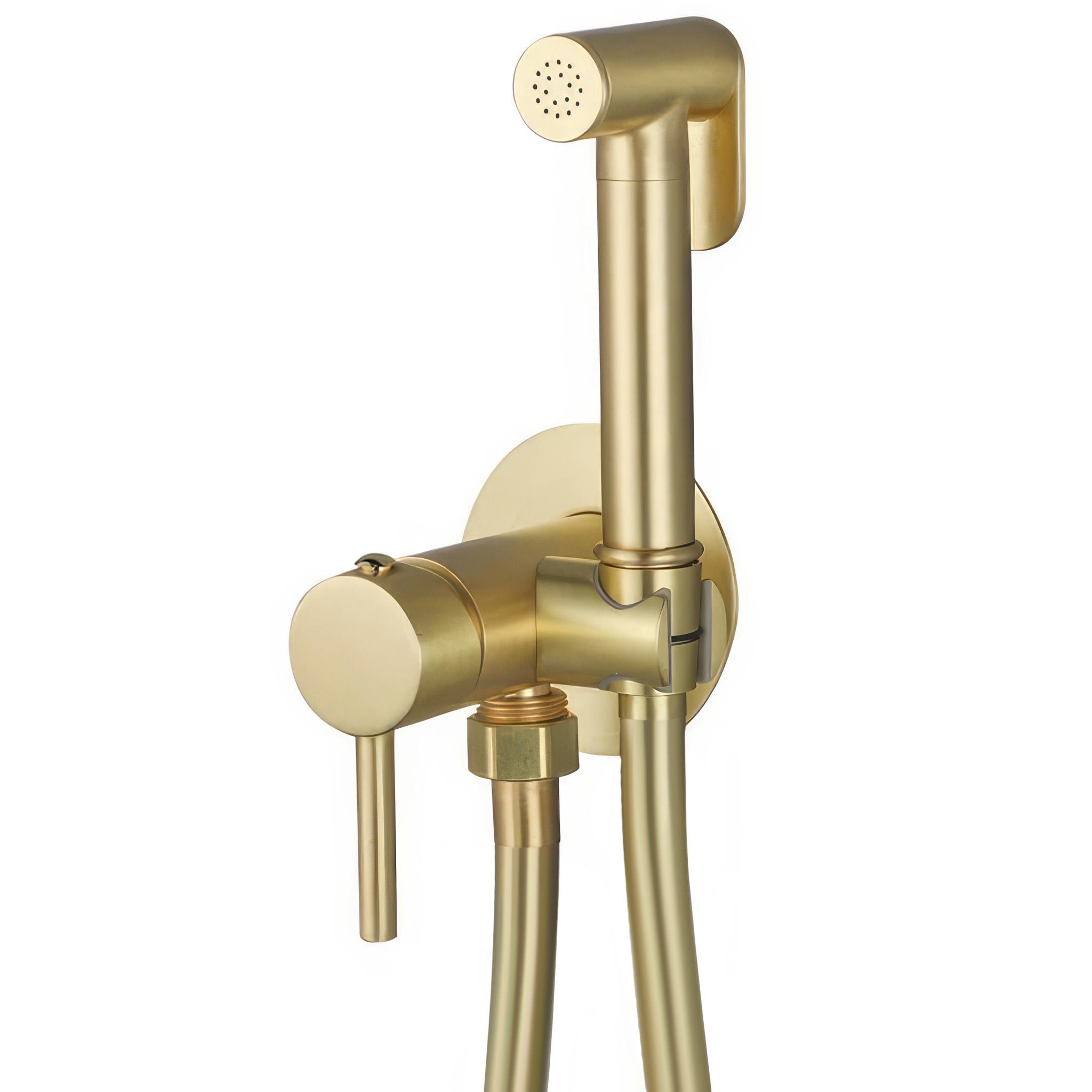 Гигиенический душ Valaz Guadiana Dorado Cepillado Золотой матовый (GD003-DC)