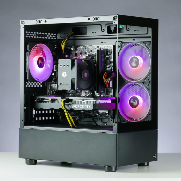 Игровой ПК Digitalfury R5 Ryzen 5 5500 32 Gb DDR4 RTX 5060 8 Gb 500 Gb SSD M2 A520 600W - фото 3