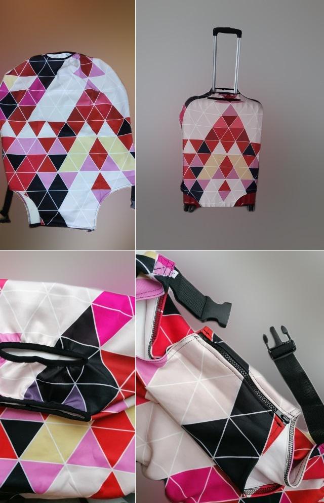 Чехол для чемодана MiUi Abstraction size S for suitcase 18-20" защитный - фото 2