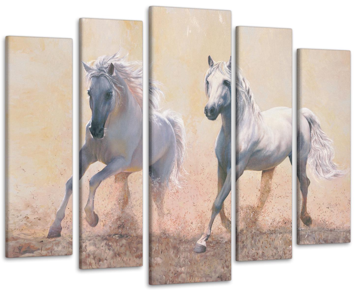 Картина модульна Коні 90х132 см (Art-476_5)