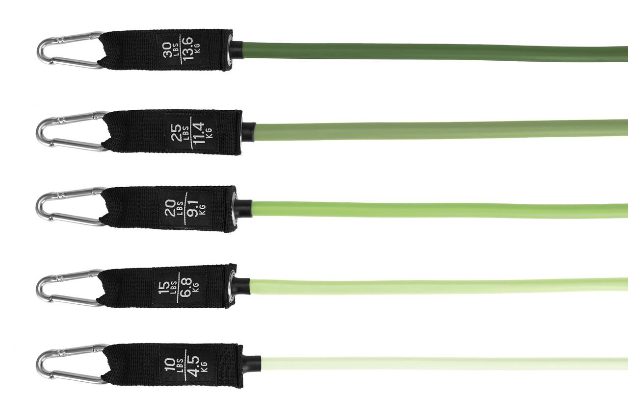Набір трубчастих еспандерів Cornix 4,5-13,6 кг 5 шт. XR-0255 (2375571793)