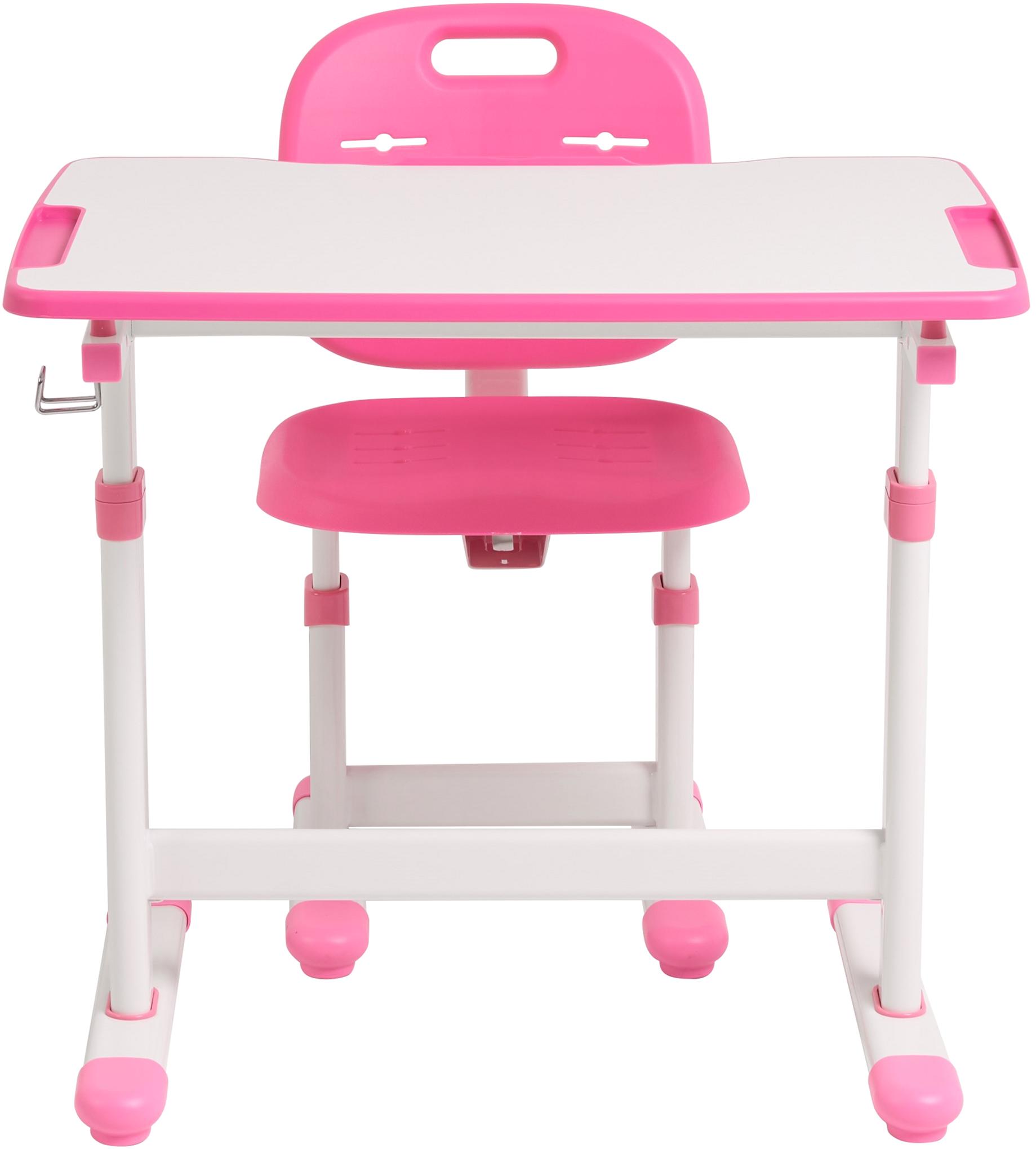Комплект FunDesk Omino шкільна парта/стілець з м'якою накладкою на стілець Pink (3866365) - фото 9 Комплект FunDesk Omino шкільна парта/стілець з м'якою накладкою на стілець Pink (3866365) - фото 9