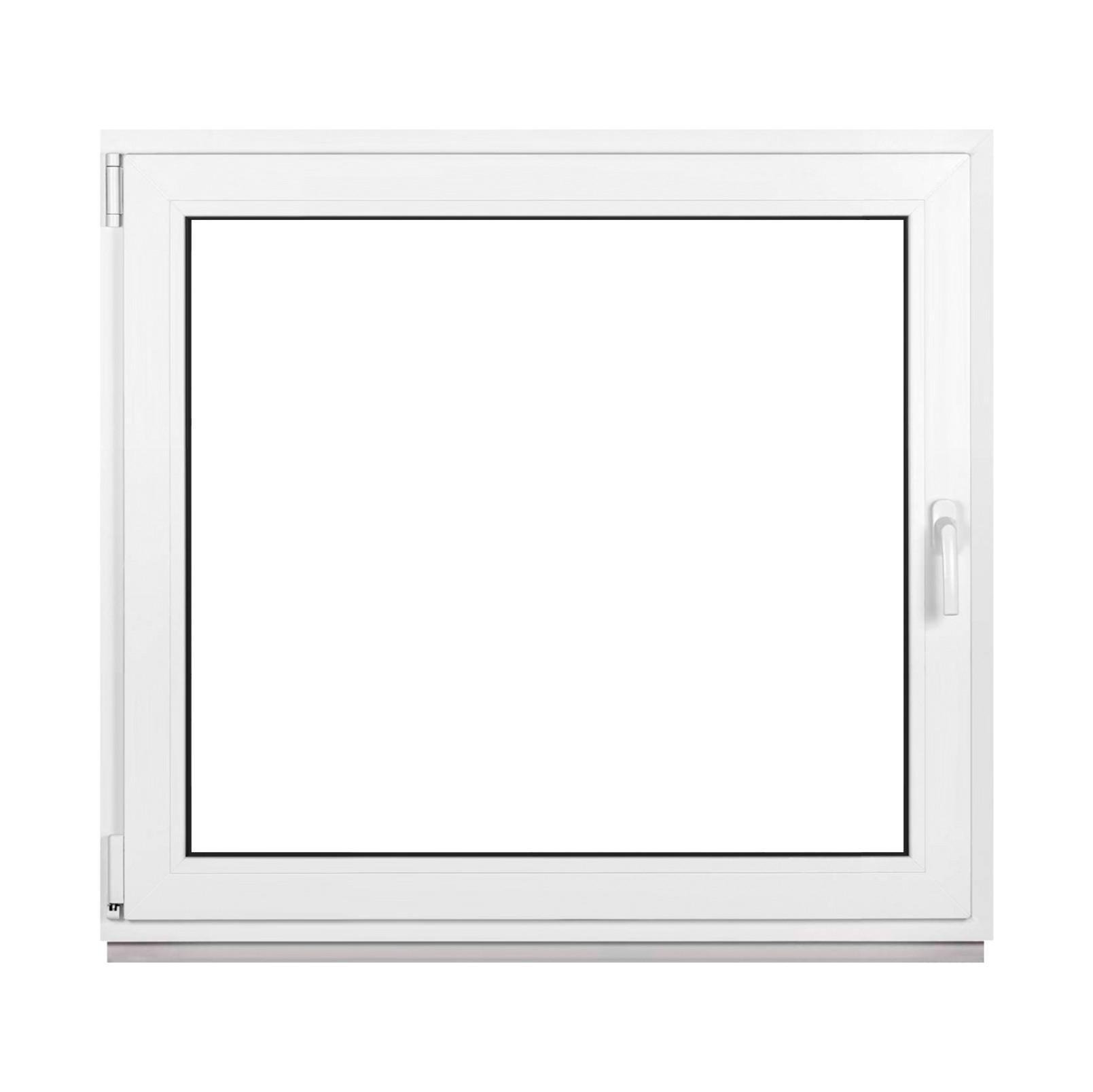 Окно металлопластиковое Framex поворотно-откидное с левым открытием 850x950 мм Белый
