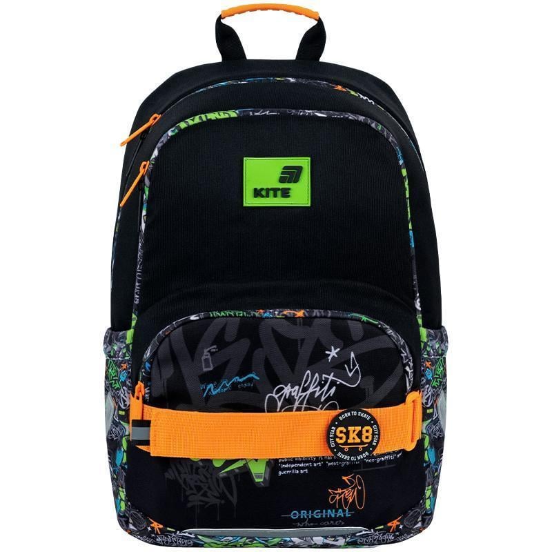Школьный рюкзак KITE Education Street Style 12 л Черный (K26-585M-4)