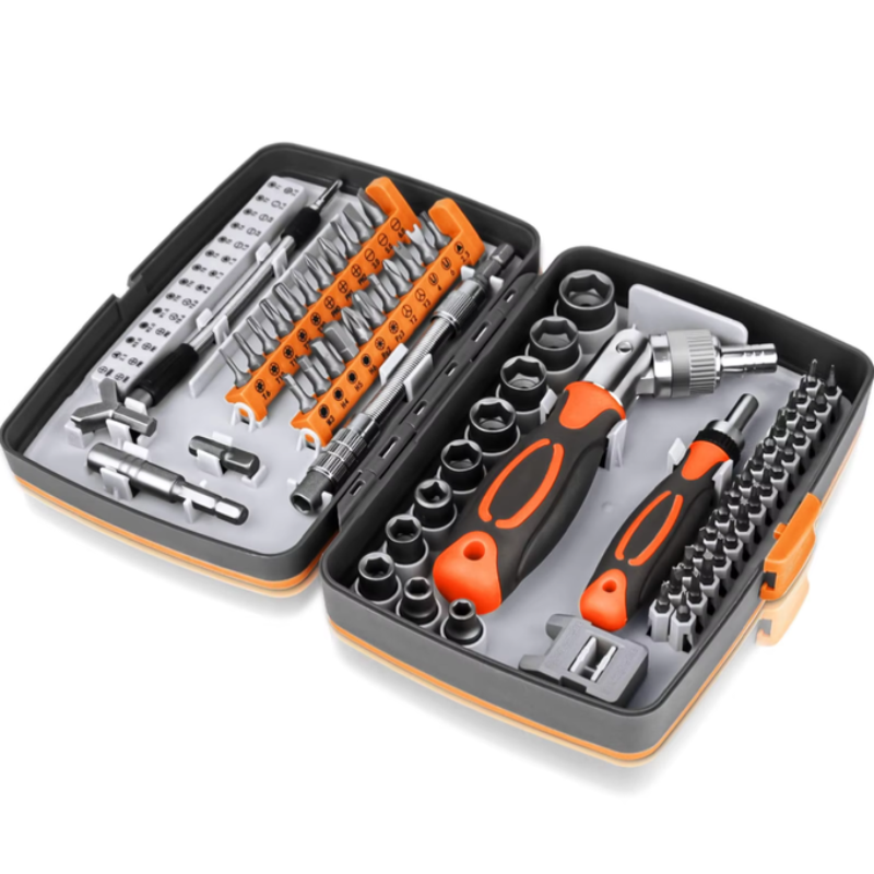 Набір викруток з тріскачкою Torx RATCHET 68в1 в кейсі Набір викруток з тріскачкою Torx RATCHET 68в1 в кейсі
