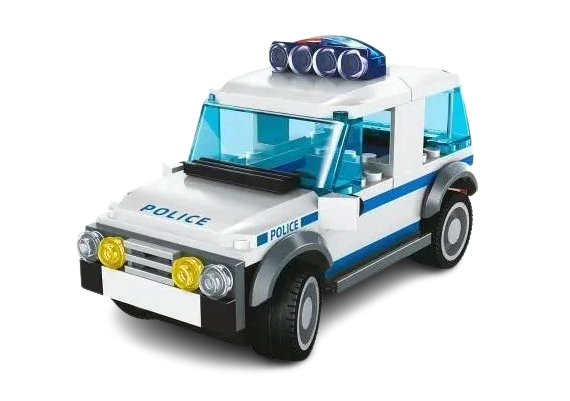 Конструктор Limo Toy Поліцейська серія для хлопчиків 13 см 98 деталей (KB 211)