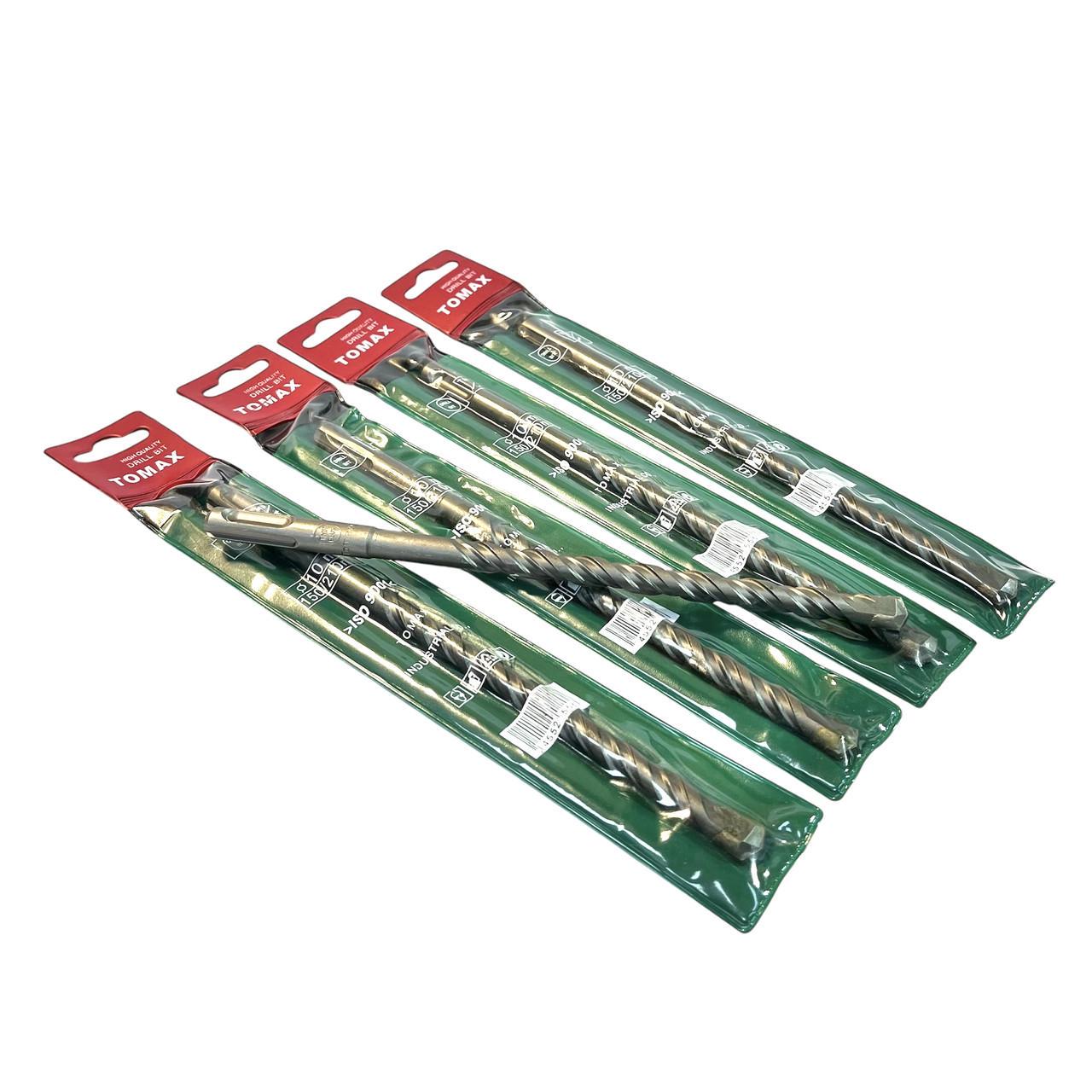 Бур по бетону TOMAX 10x210 мм SDS-plus (1415215266) - фото 5 Бур по бетону TOMAX 10x210 мм SDS-plus (1415215266) - фото 5