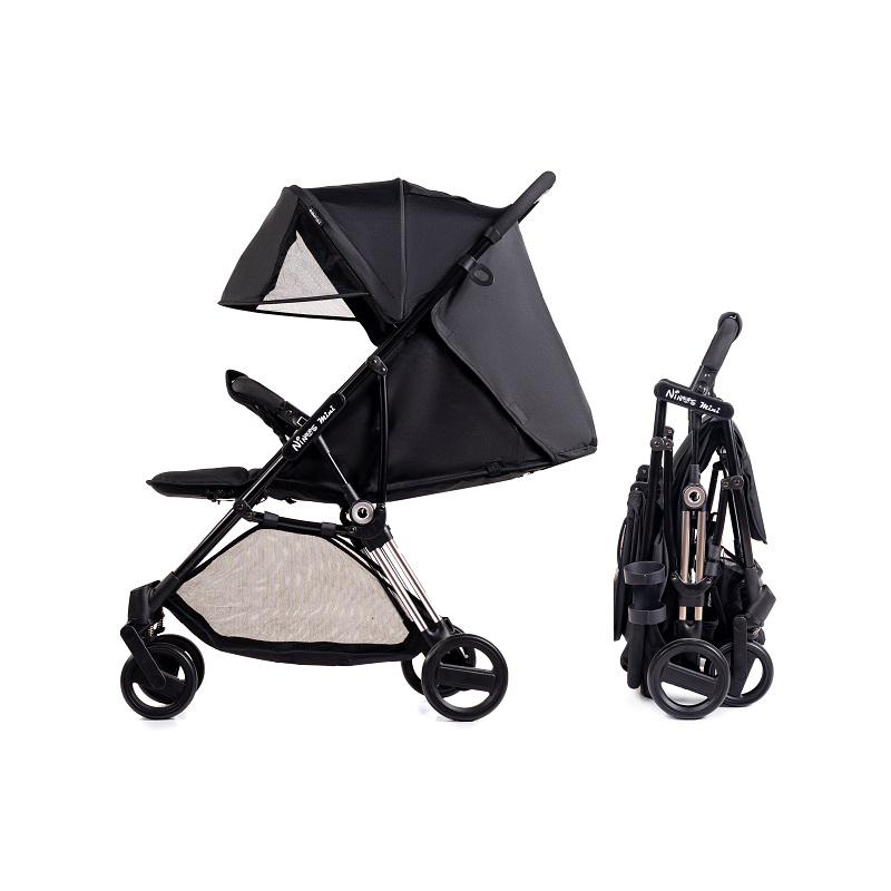 Прогулочная коляска Ninos Mini 2 Black - фото 4