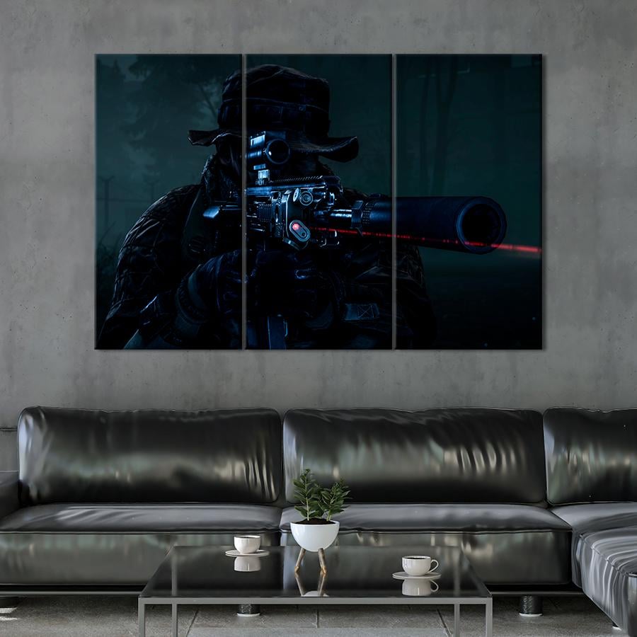 Настенний декор Персонаж игры Battlefield 4 156x100 см (A154-3)