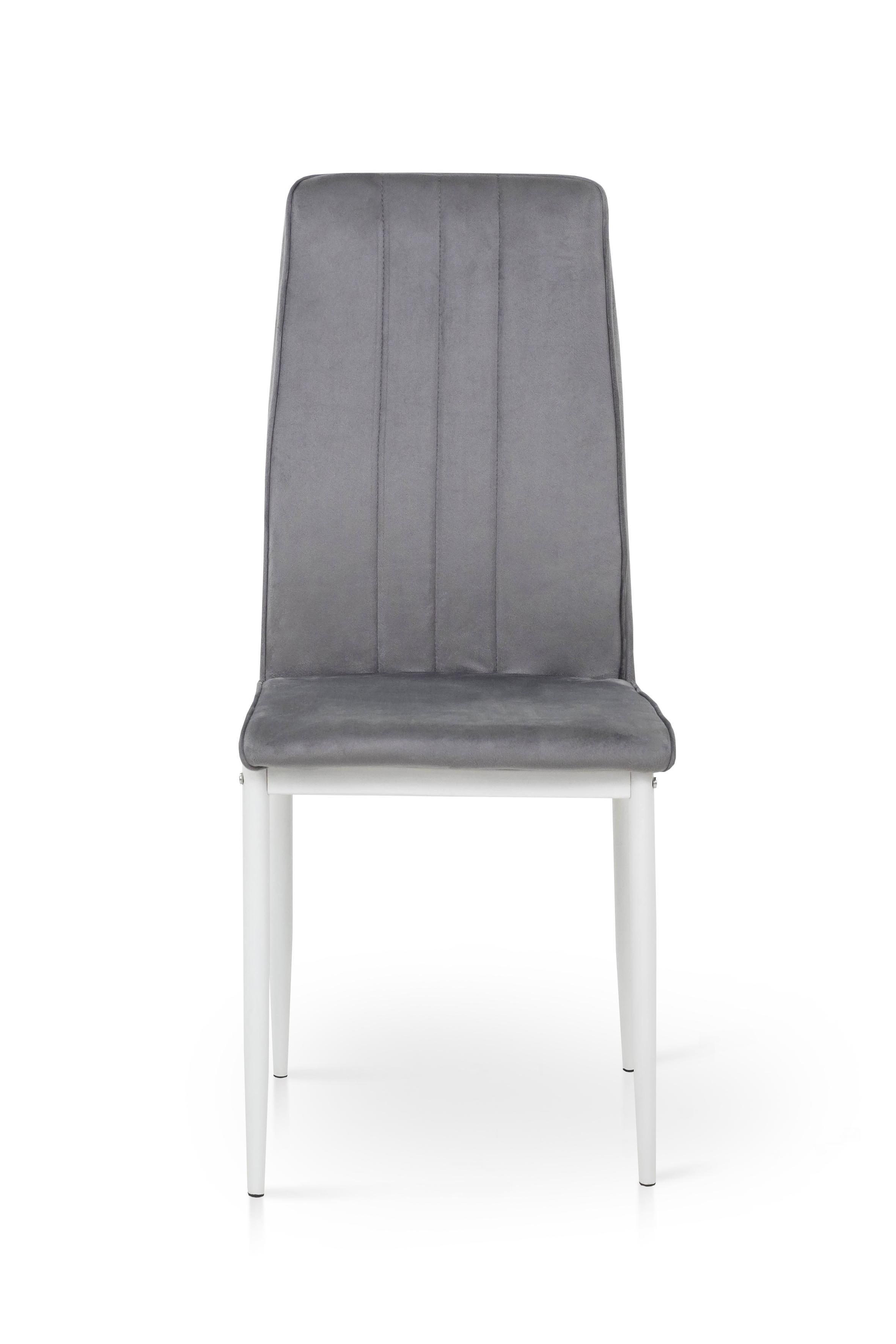 Стул для кухни и гостиной ГРЕЙС Рич 410х970х400 мм Белый/Серый (GAА0058024) - фото 4 Стул для кухни и гостиной ГРЕЙС Рич 410х970х400 мм Белый/Серый (GAА0058024) - фото 4