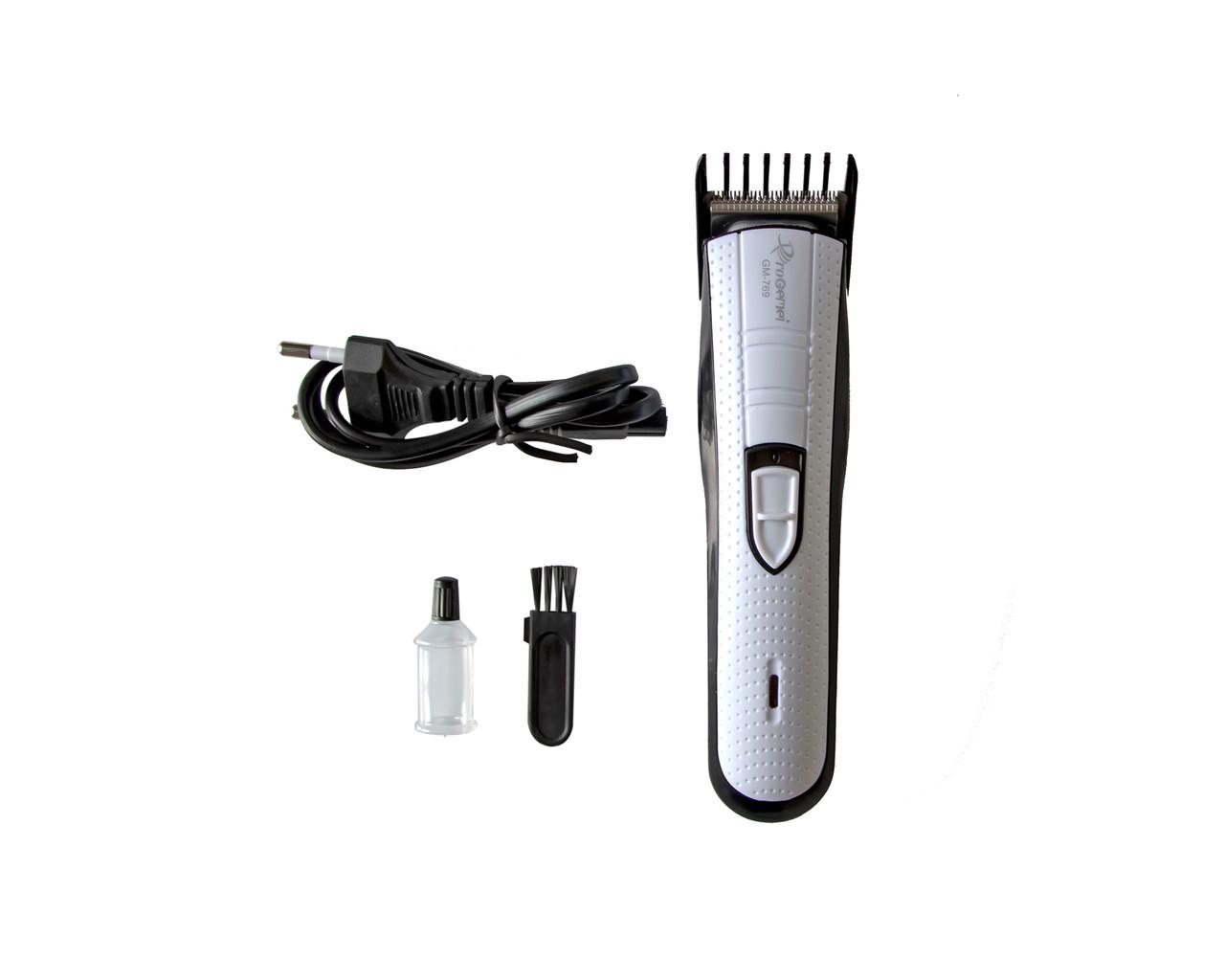 Акумуляторний триммер для стрижки Gemei GM 769 3 W Сірий Акумуляторний триммер для стрижки Gemei GM 769 3 W Сірий