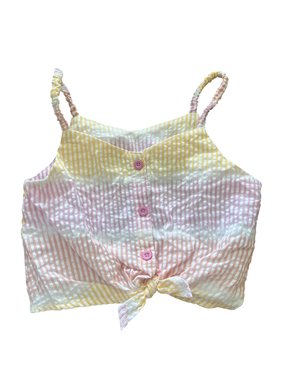 Топ PRIMARK у смужку 140 см Рожевий (4879503)