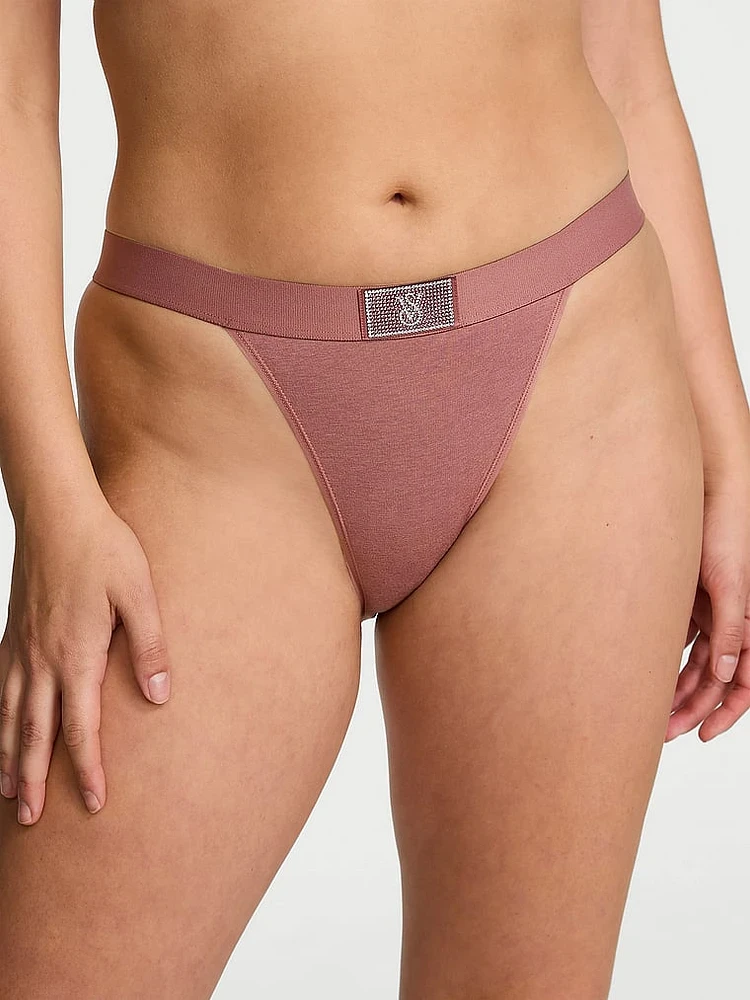 Трусики женские Victoria's Secret танга XS Коричневый (2442230075)