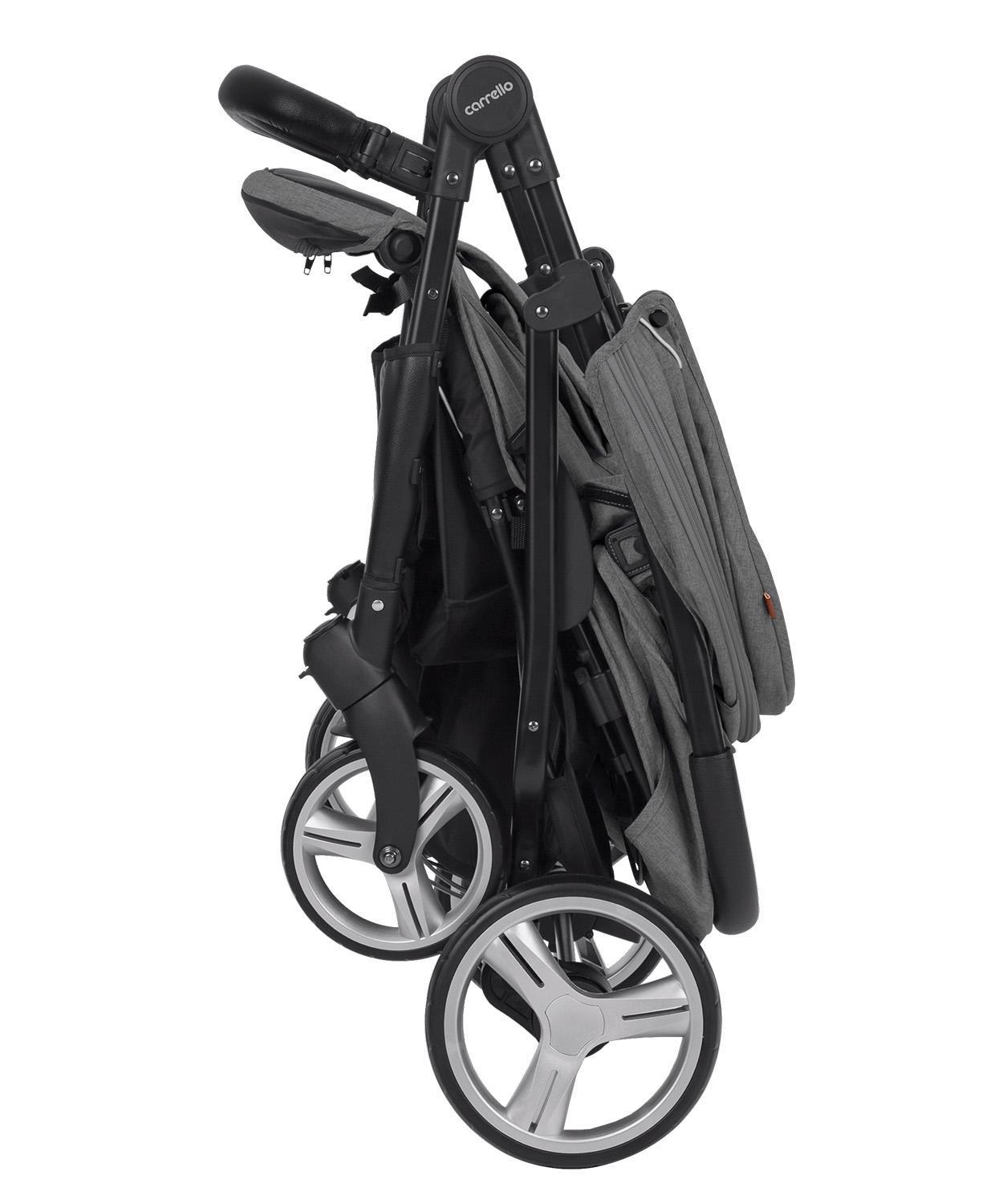Коляска Carrello Connect для двійні з люлькою Ink Gray (CRL-5502/1) - фото 11