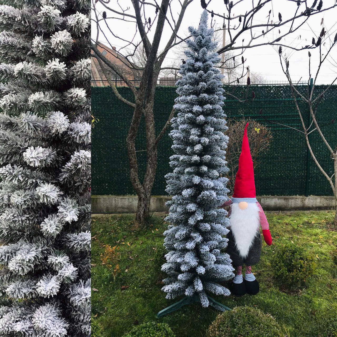 Искусственная елка HVOYA SGH Альпийская заснеженная узкая 220 см (1713320348) - фото 4