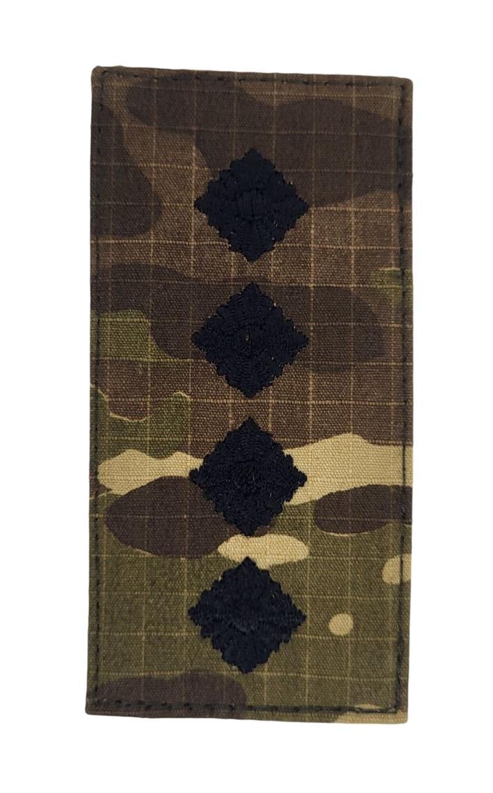 Погон на липучці Капитан 5х10 см Мультикам (3585914)