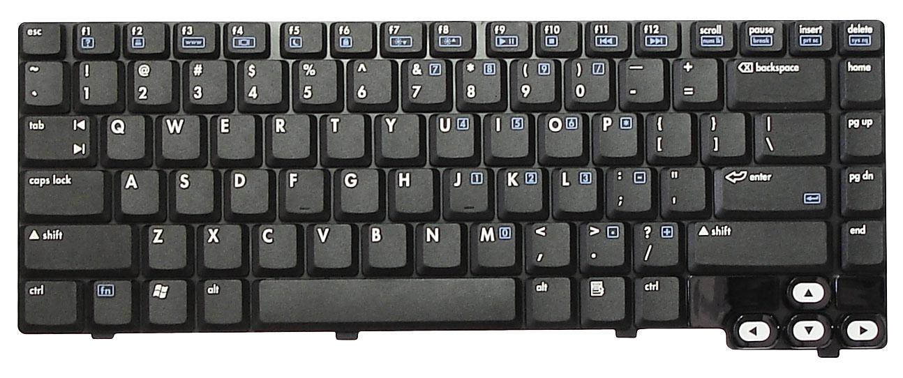 Клавиатура для ноутбука HP Pavilion DV1000 Black