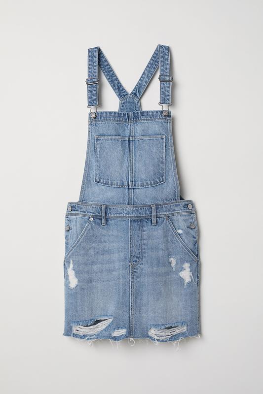 Сарафан джинсовый M Синий вымытый (5551102ral) - фото 3