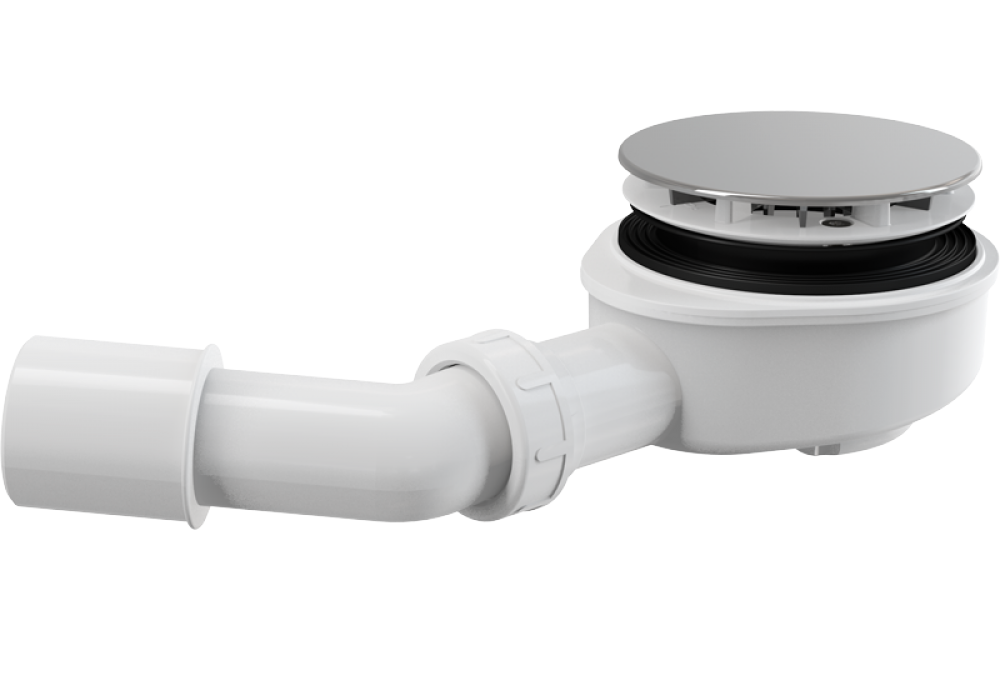 Сифон для душевого поддона Alca Plast A491CR Хром