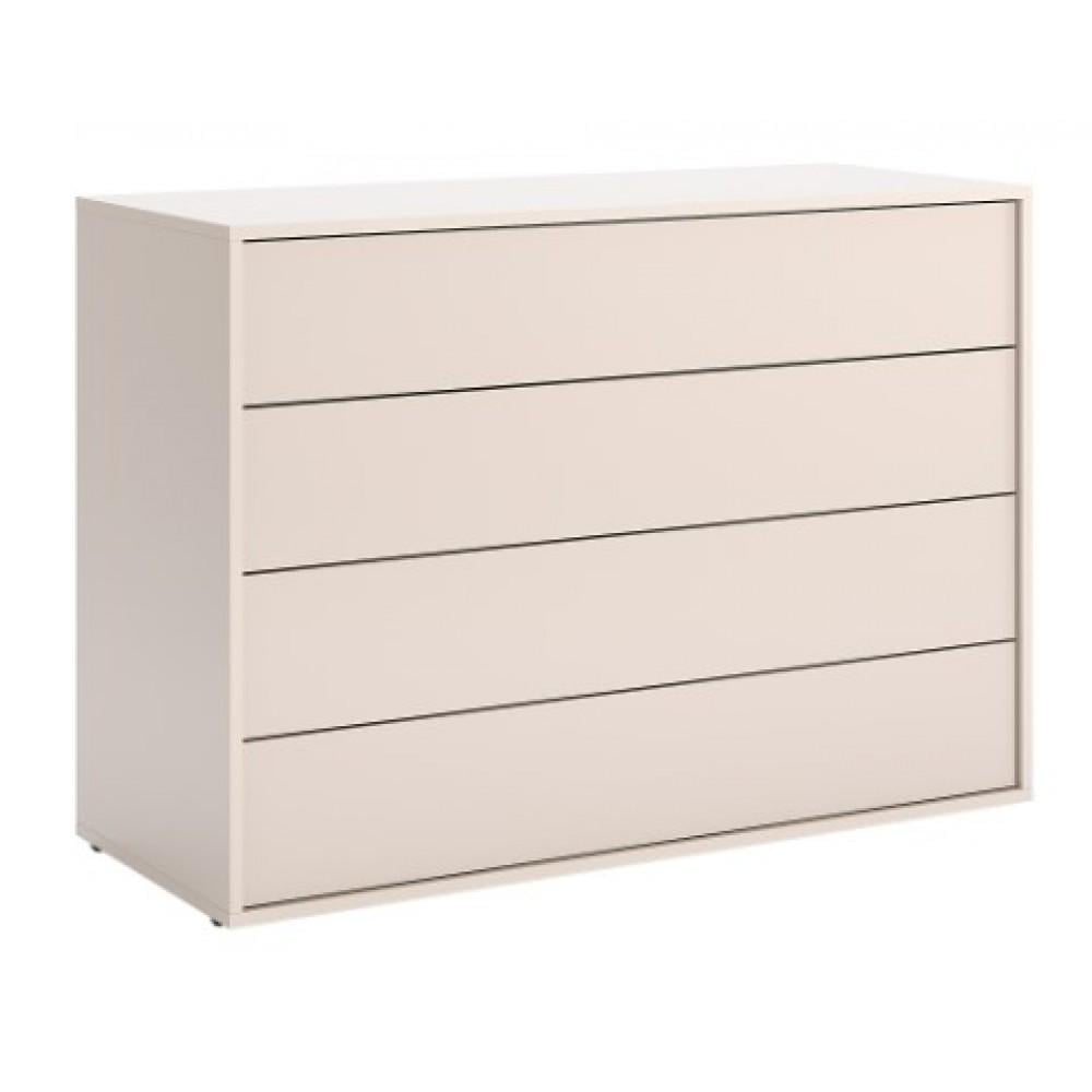 Комод MiroMark Бруно 4Ш ЛДСП Кашемир (BR-64-CM)