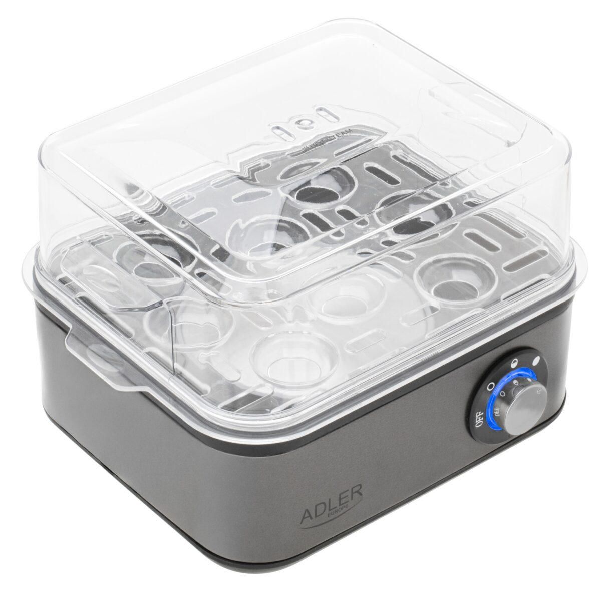 Яйцеварка Adler AD 4486 Gun Metal металева на 8 яєць (29918248) - фото 5 Яйцеварка Adler AD 4486 Gun Metal металева на 8 яєць (29918248) - фото 5