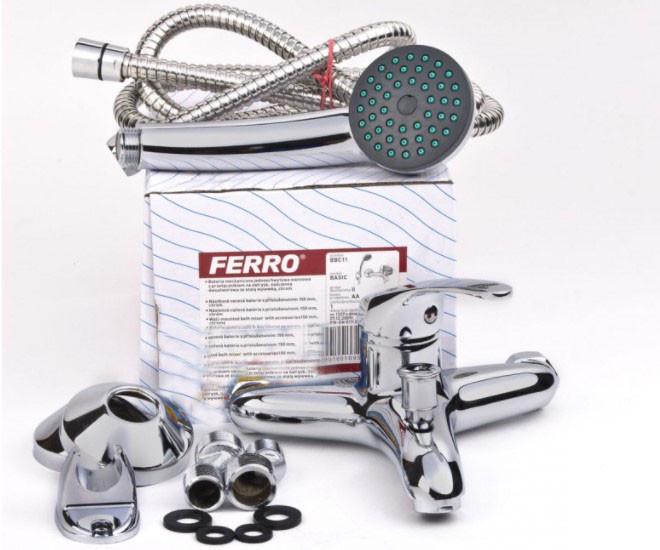 Смеситель для ванны Ferro Basic BBC11 - фото 7 Смеситель для ванны Ferro Basic BBC11 - фото 7