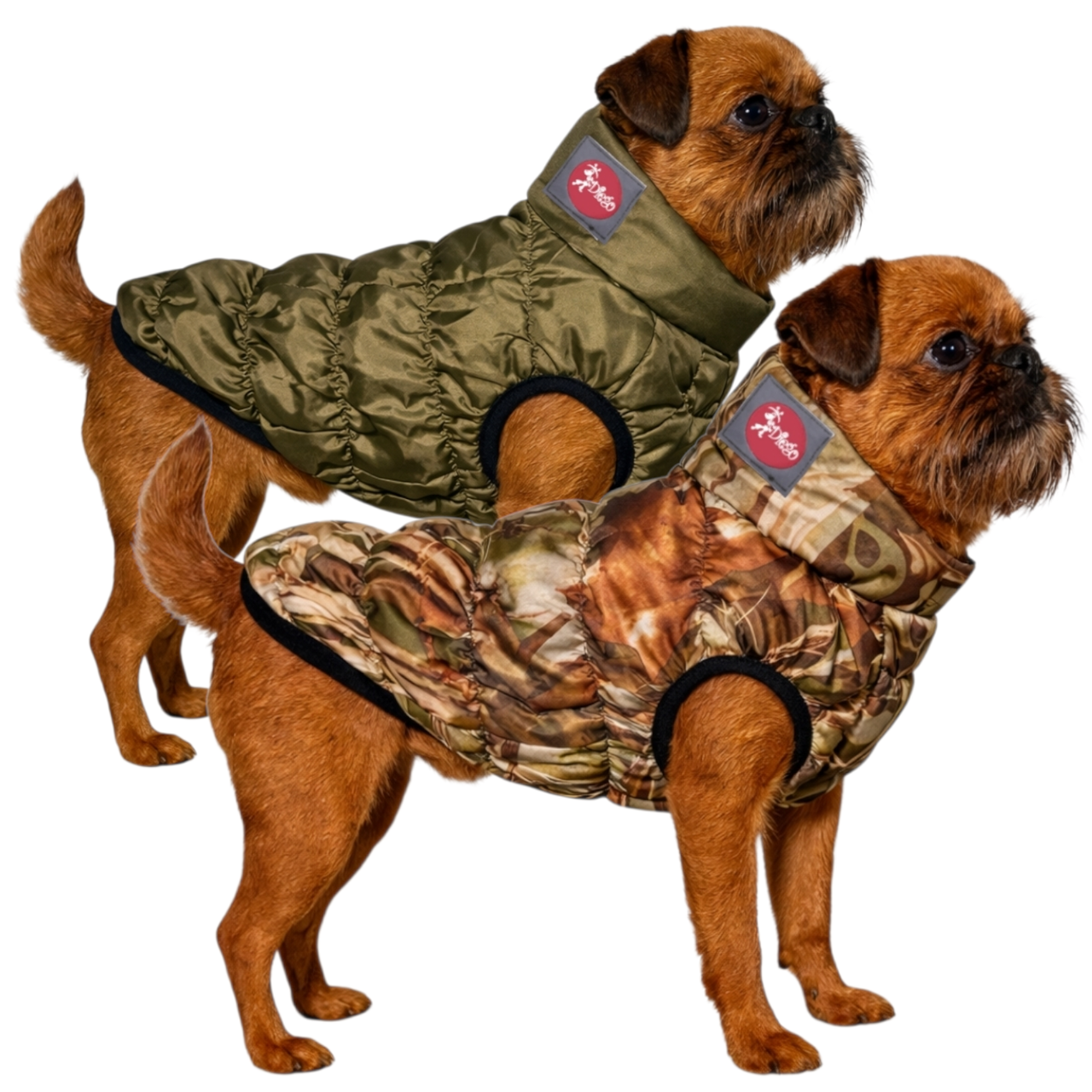 Жилет для собак двосторонній Diego Sport Double р. 2 Хантер (124181771)