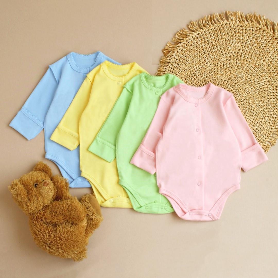 Боді для хлопчика з довгим рукавом і зовнішніми швами 62 см 0-3 міс Блакитний (2679643236) - фото 3 Боді для хлопчика з довгим рукавом і зовнішніми швами 62 см 0-3 міс Блакитний (2679643236) - фото 3