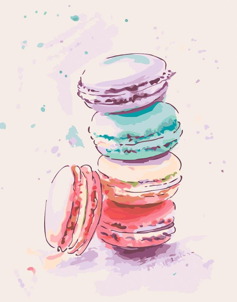 Картина по номерам Идейка Сладкие любимчики 30x40 см (skl-КНО5516)