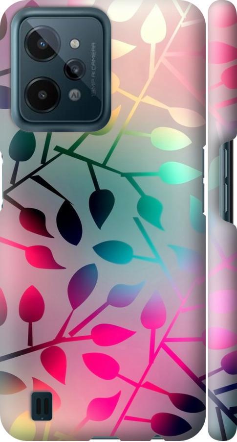 Чехол на Realme C31 Листья (2235m-2593-42517)