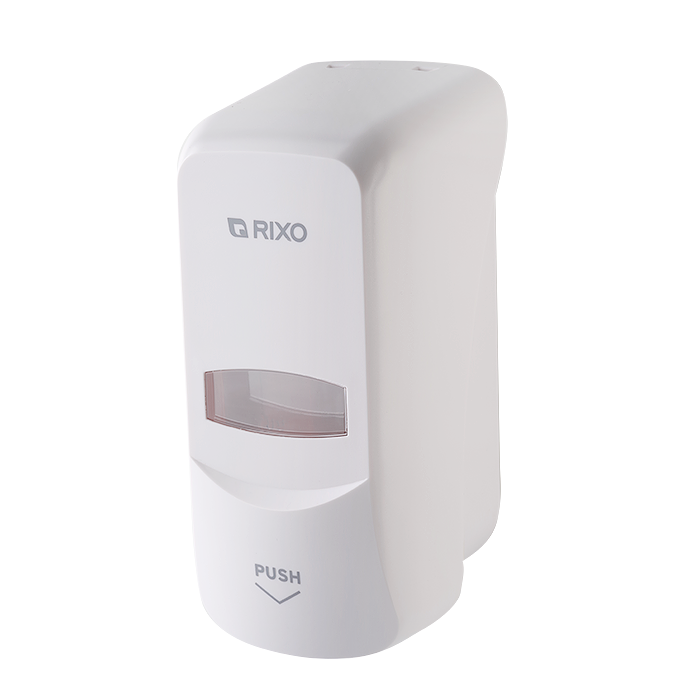 Дозатор для жидкого мыла Rixo Grande S269W 400 мл Белый