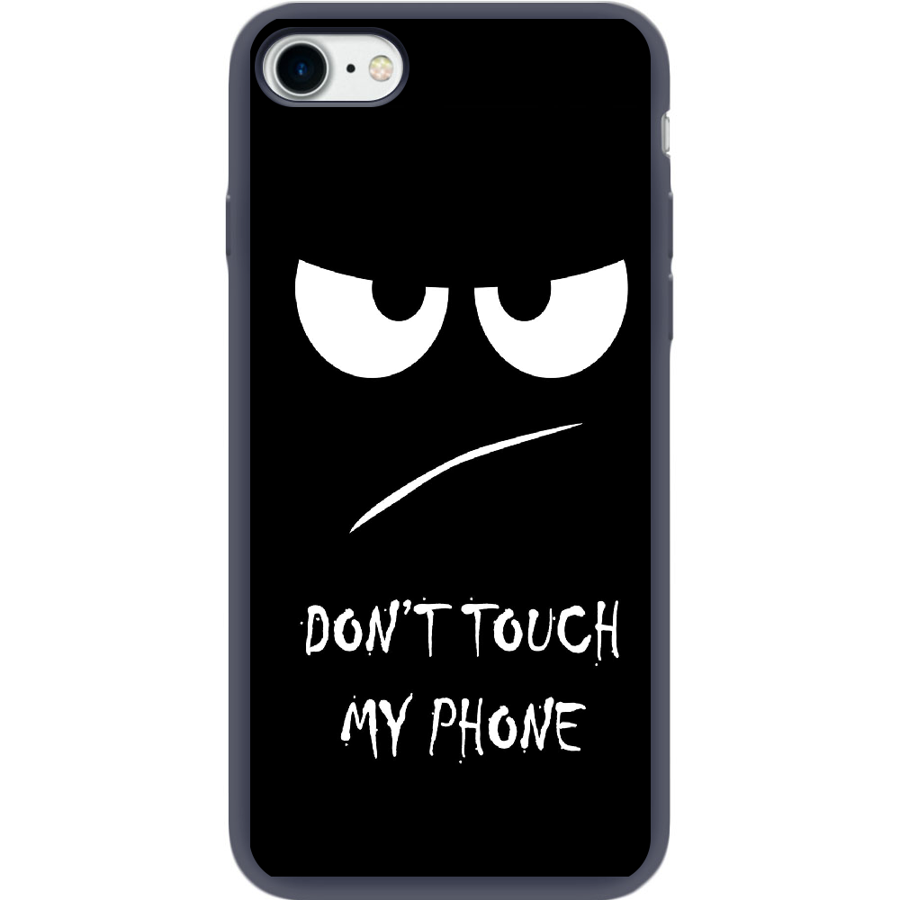 Чехол BoxFace Apple iPhone 7/8 SE  2020 Don't Touch my Phone Синий силикон (26205-up535-35448)