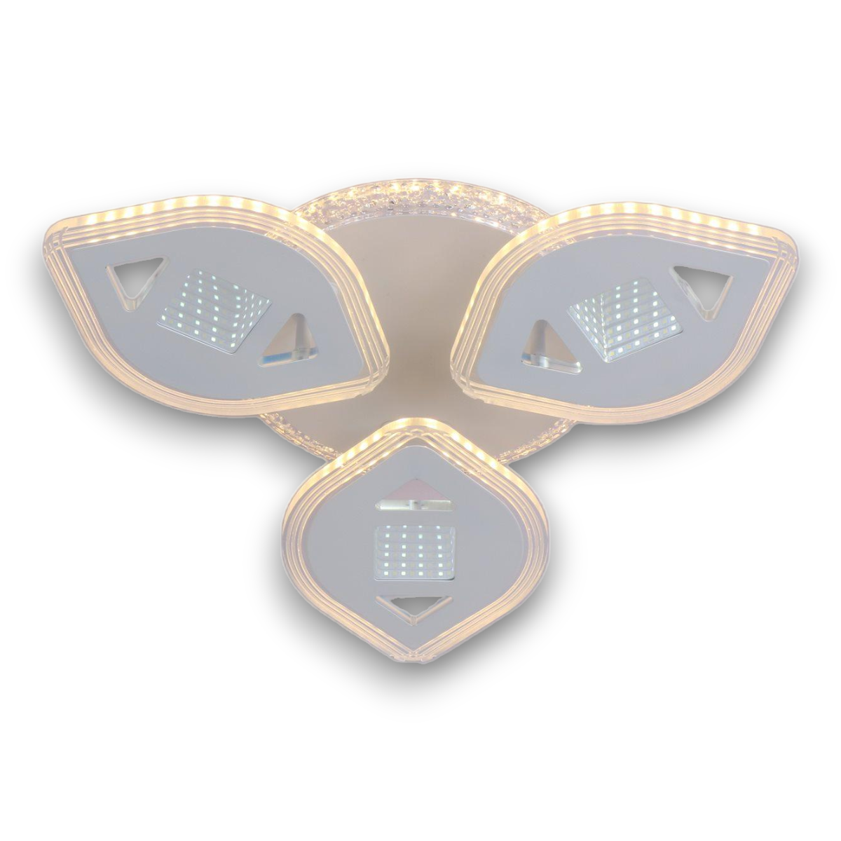 Люстра светодиодная Valeso V K29028-3+1 акриловая с пультом (000034867)