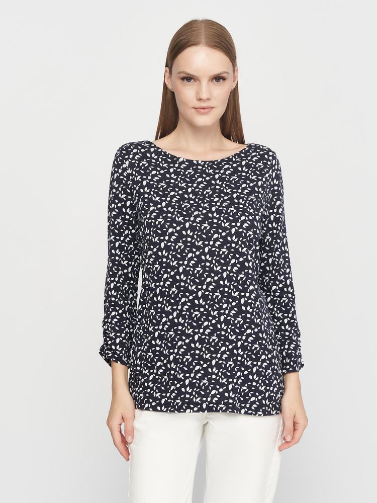 Футболка C&A 64423/2120840x51 довгий рукав жіноча XS Темно-синій (185094)